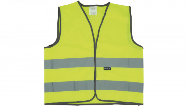 Wowow REFLEX-WESTE "MESH GILET KIDS" 6-12 JAHRE GELB