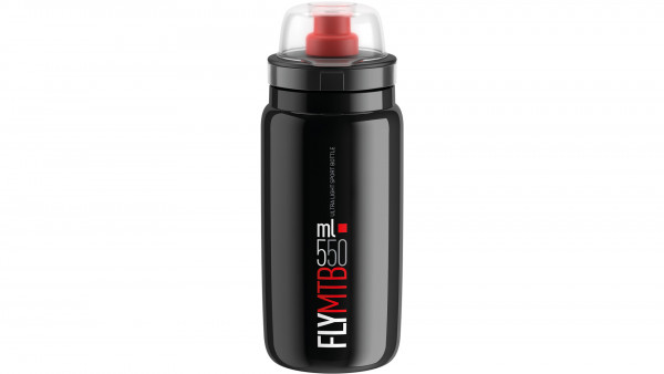 Elite TRINKFL. ELITE FLY MTB 550 ML SCHWARZ / ROT 2018