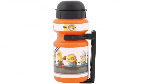 Bike Fashion TRINKFLASCHE "MINIONS" ORANGE KUNSTSTOFF