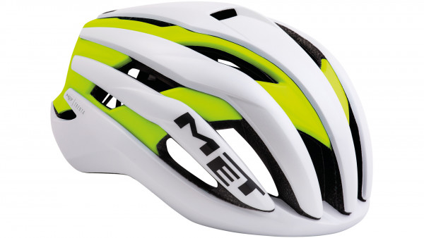 MET MET HELM TRENTA 52-56 CM WHITE / SAFETY / YELLOW