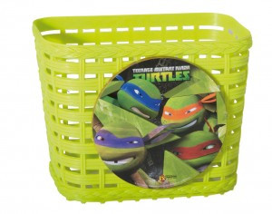 Bike Fashion KINDERKORB "NINJA TURTLES " KUNSTSTOFF